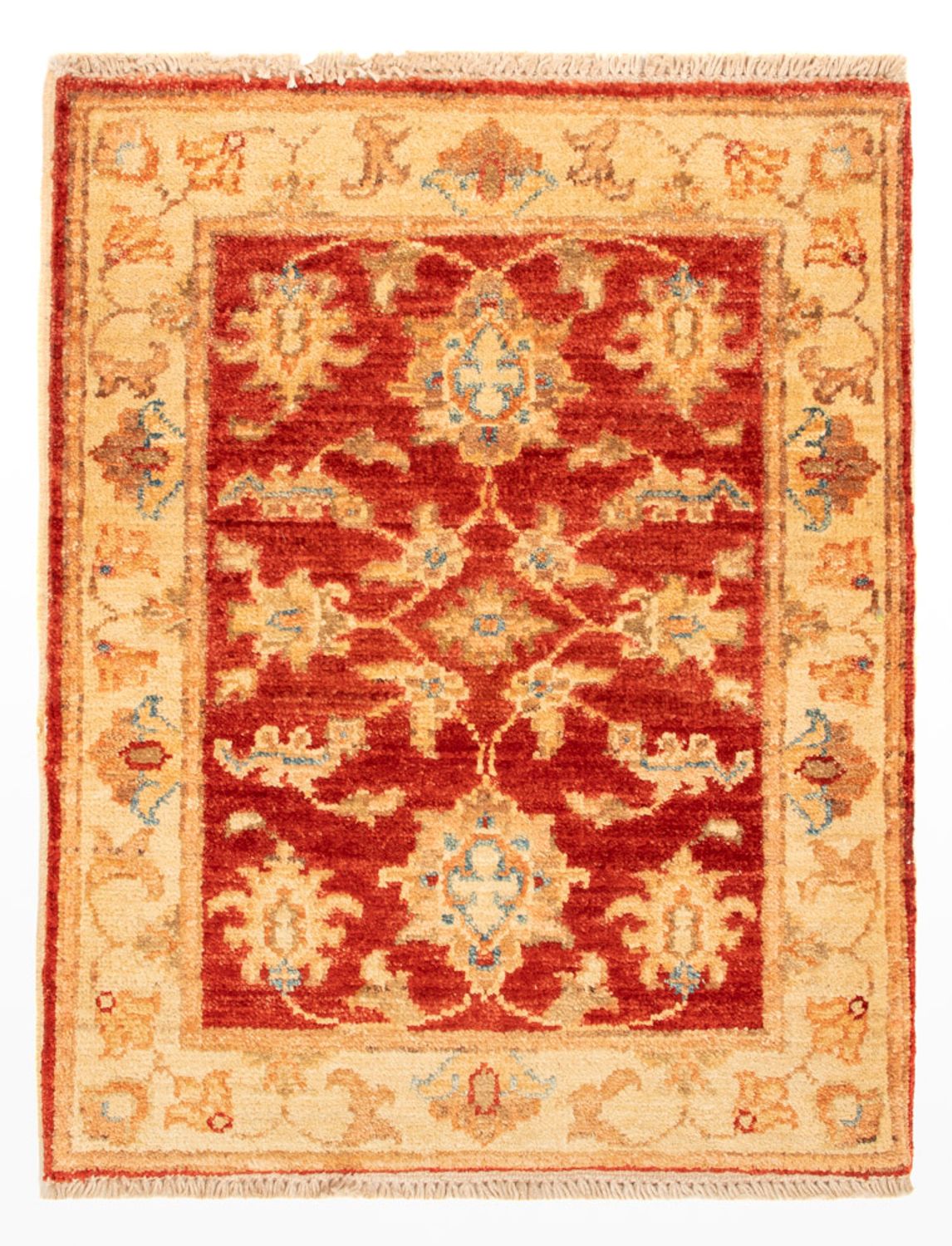 Ziegler Teppich - 69 x 53 cm - rot