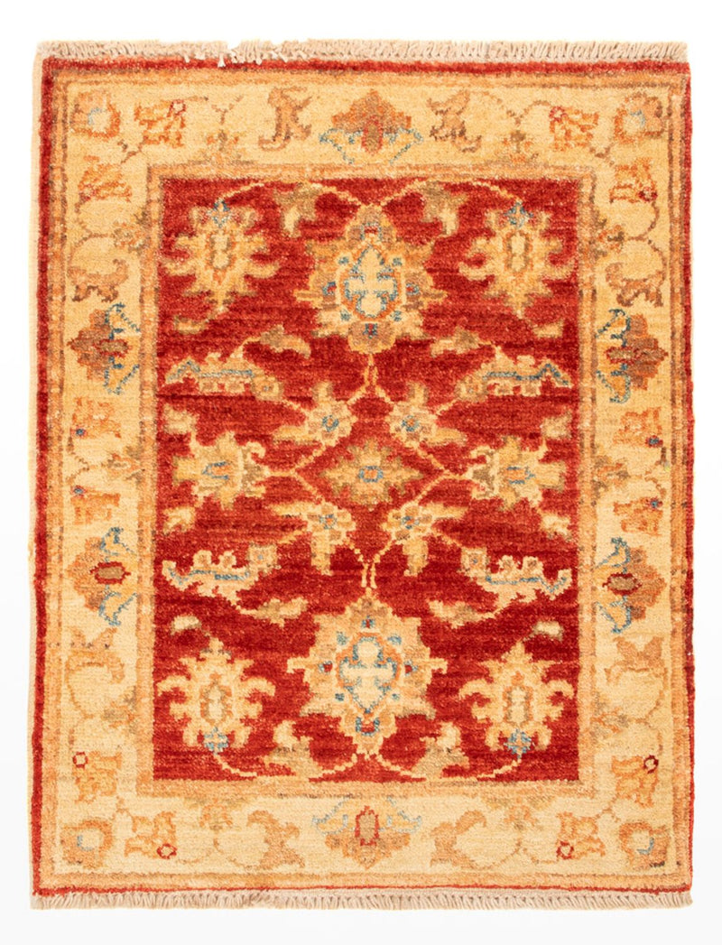 Ziegler Teppich - 69 x 53 cm - rot