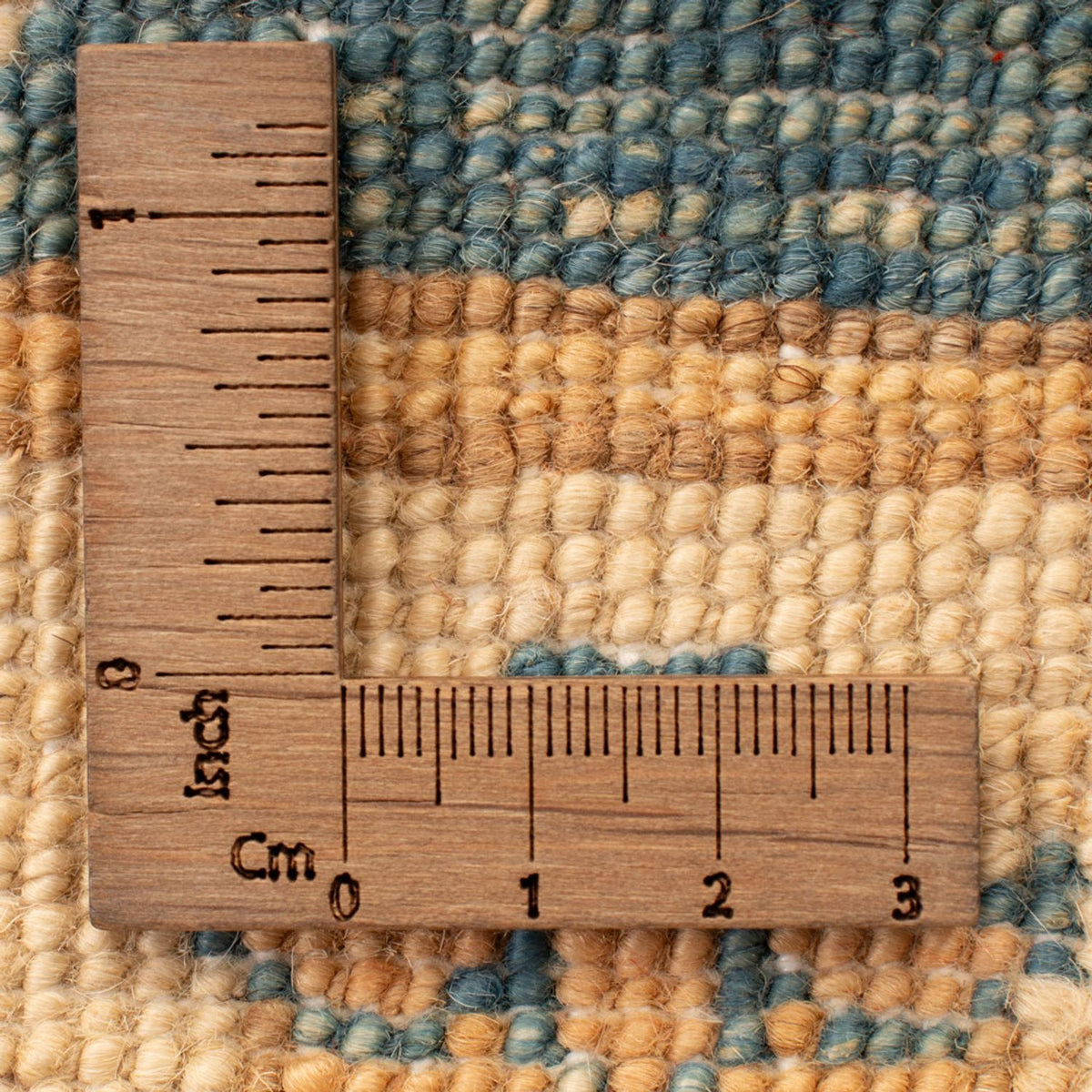 Ziegler Teppich - 69 x 50 cm - türkis