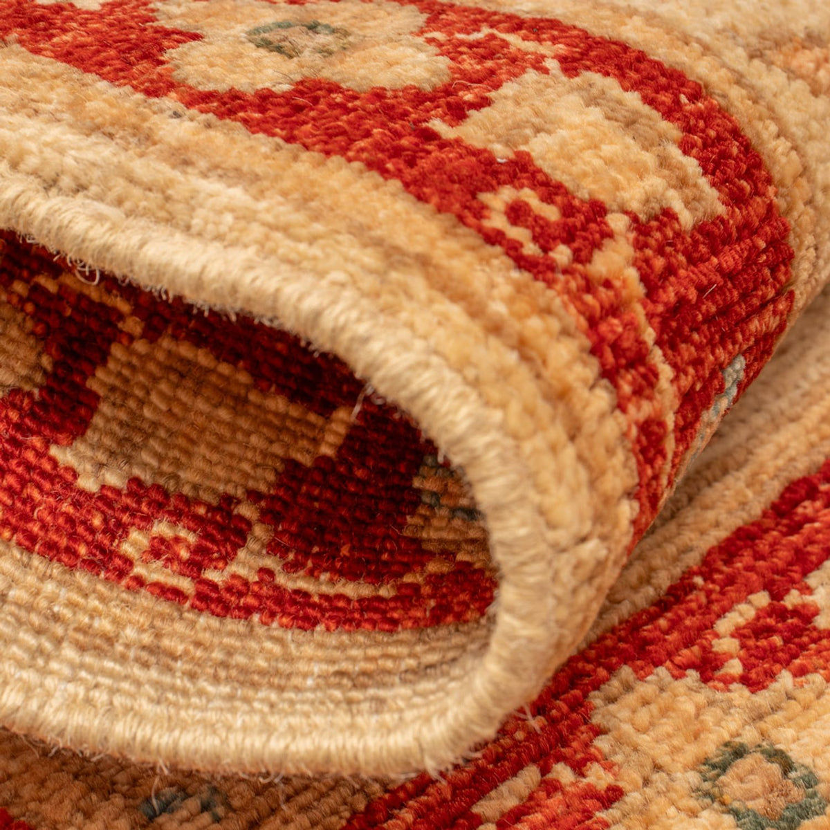 Ziegler Teppich - 70 x 52 cm - beige