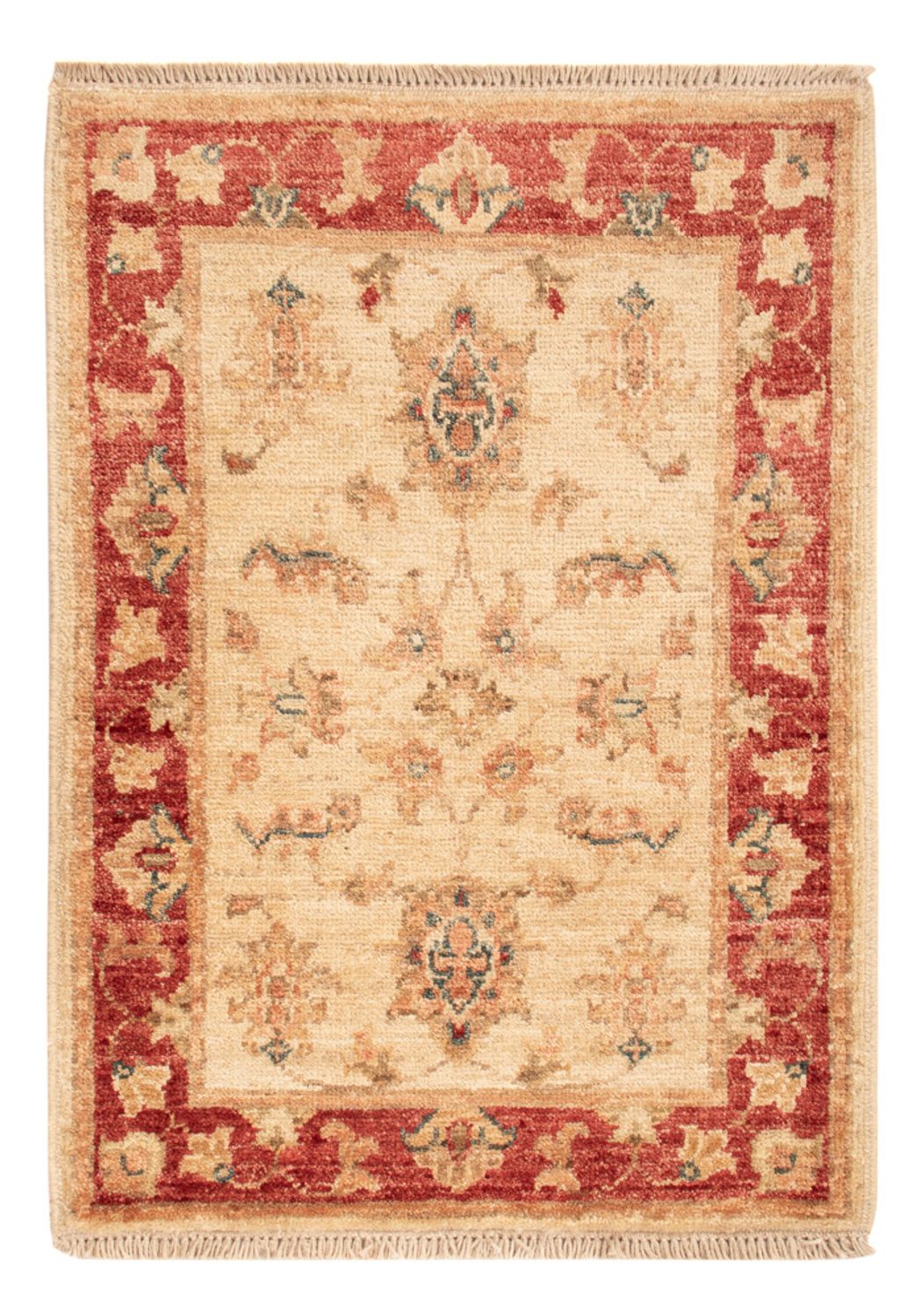 Ziegler Teppich - 69 x 50 cm - beige