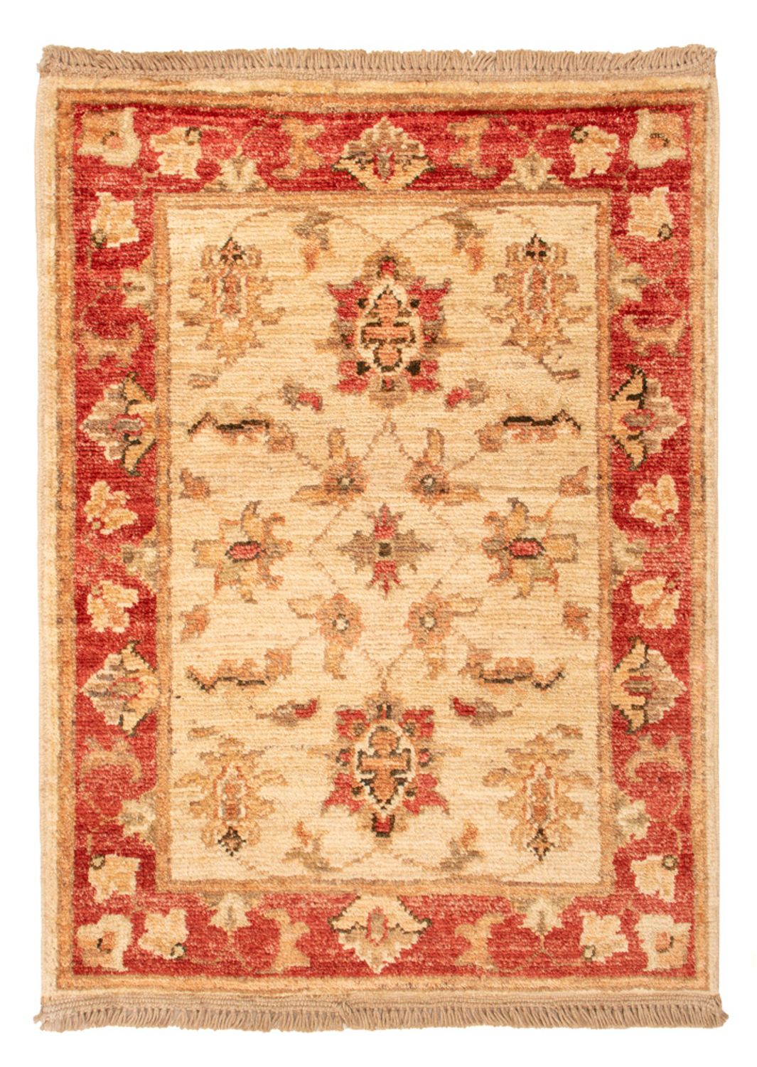Ziegler Teppich - 68 x 52 cm - beige