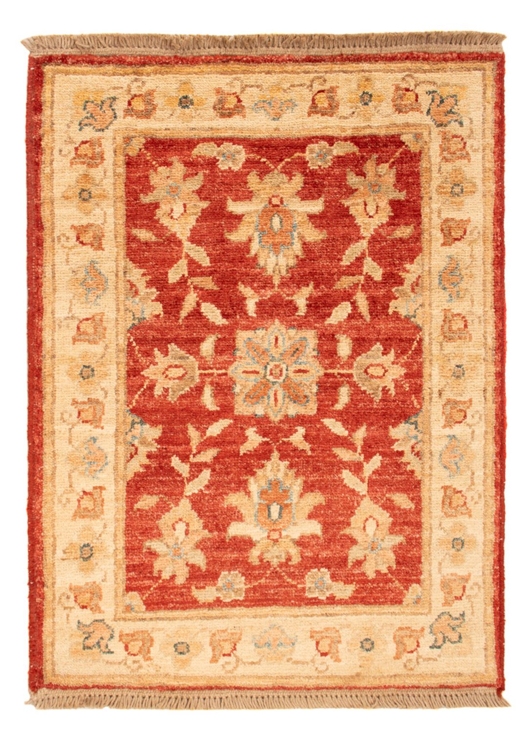Ziegler Teppich - 68 x 50 cm - rot