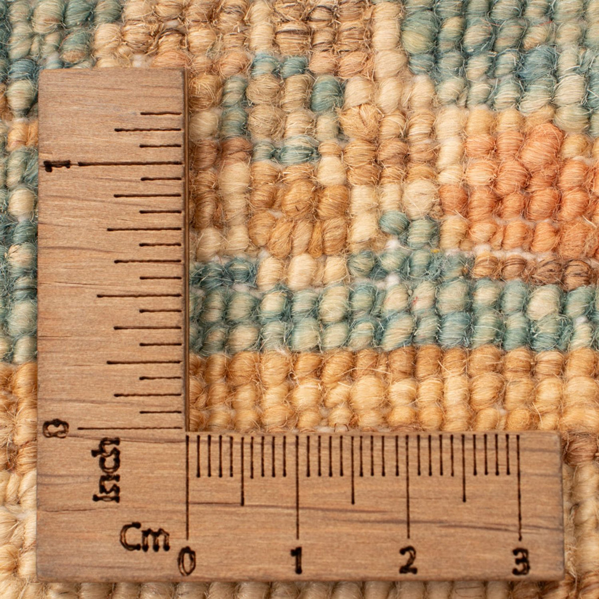 Ziegler Teppich - 71 x 49 cm - türkis