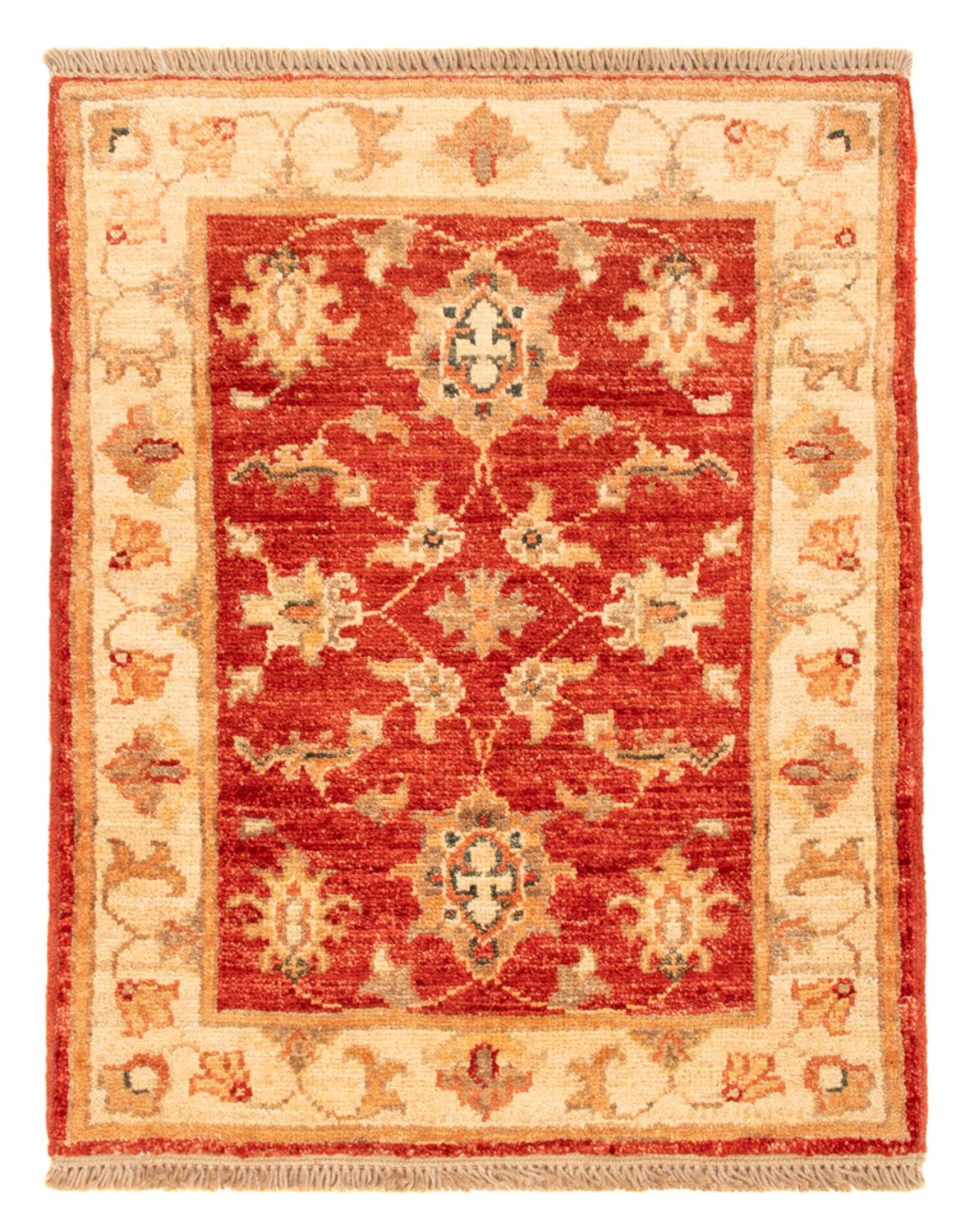 Ziegler Teppich - 63 x 51 cm - rot