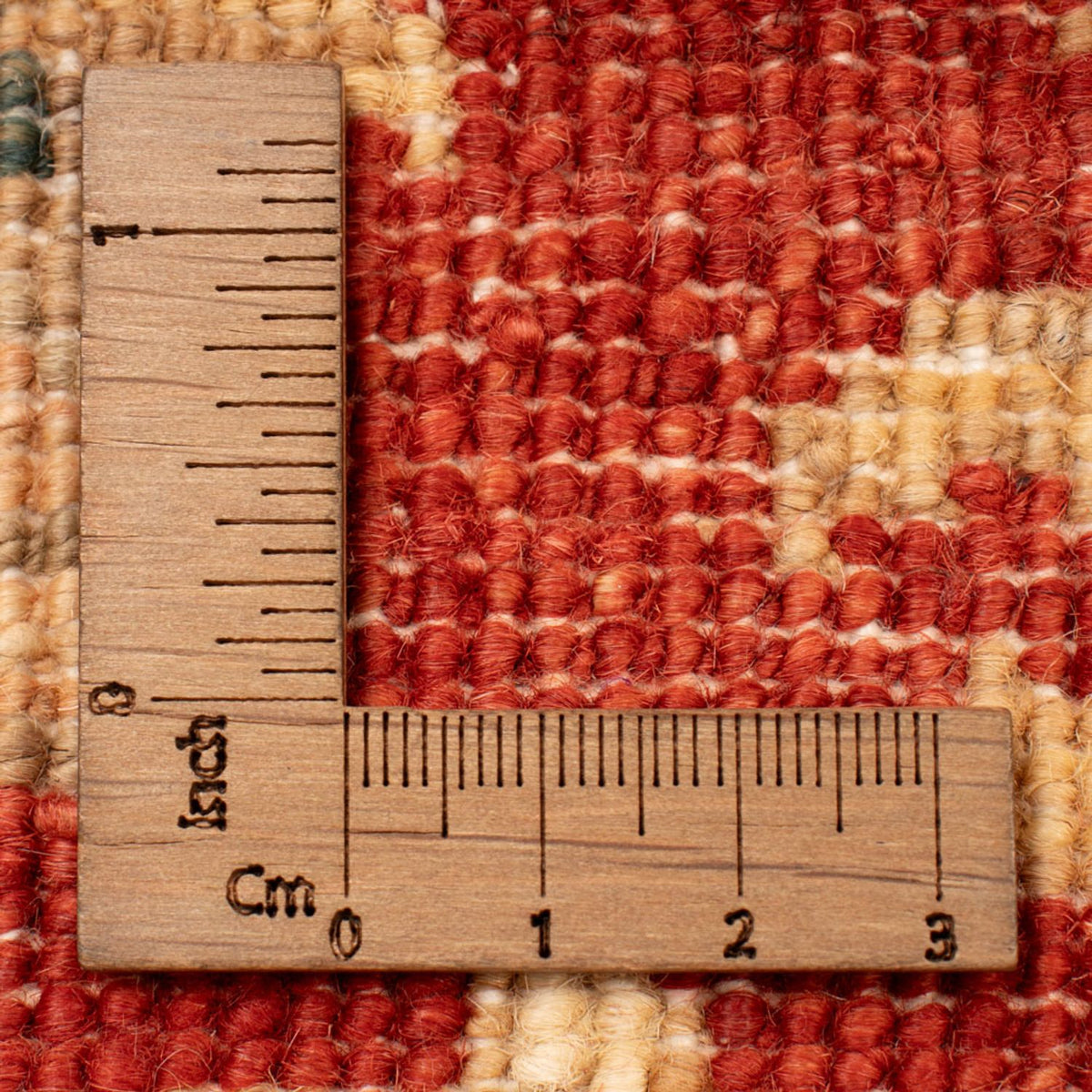 Ziegler Teppich - 63 x 51 cm - rot