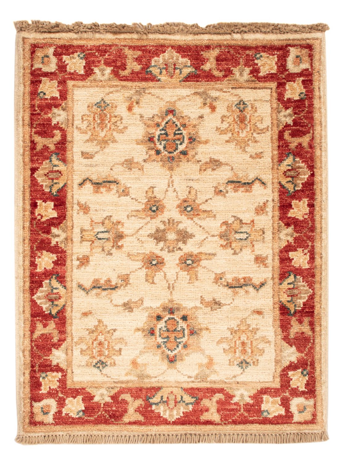 Ziegler Teppich - 64 x 51 cm - beige