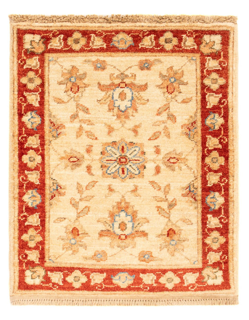 Ziegler Teppich - 61 x 50 cm - beige
