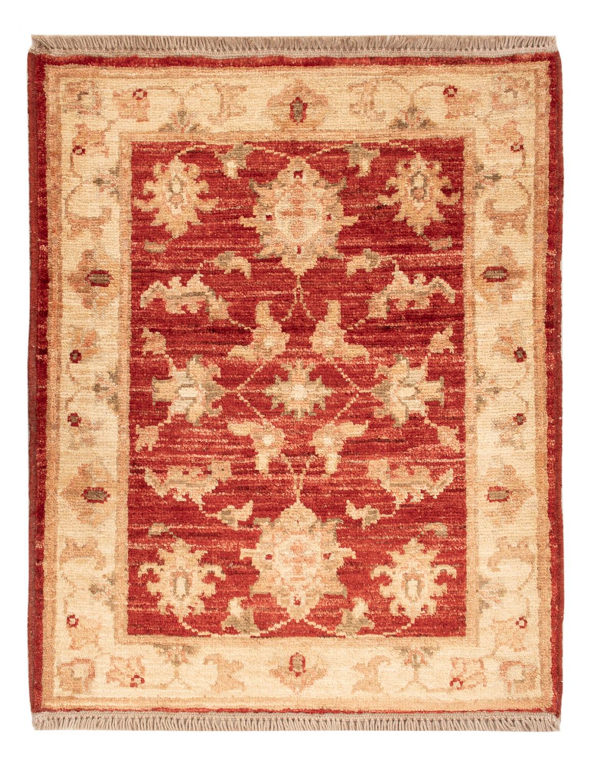 Ziegler Teppich - 67 x 55 cm - rot