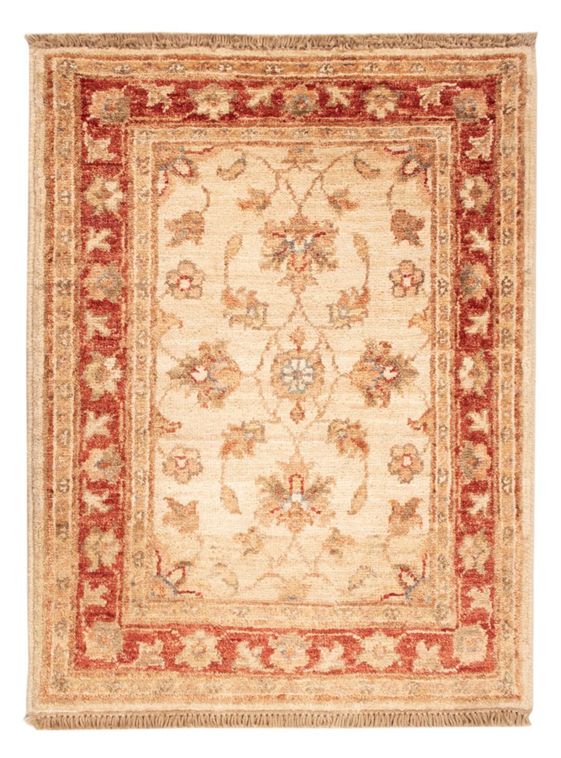Ziegler Teppich - 68 x 52 cm - beige