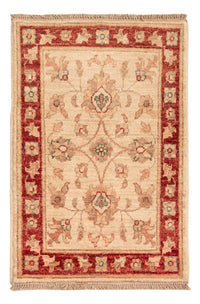 Ziegler Teppich - 75 x 51 cm - beige