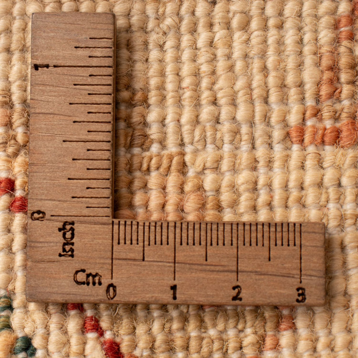 Ziegler Teppich - 75 x 51 cm - beige