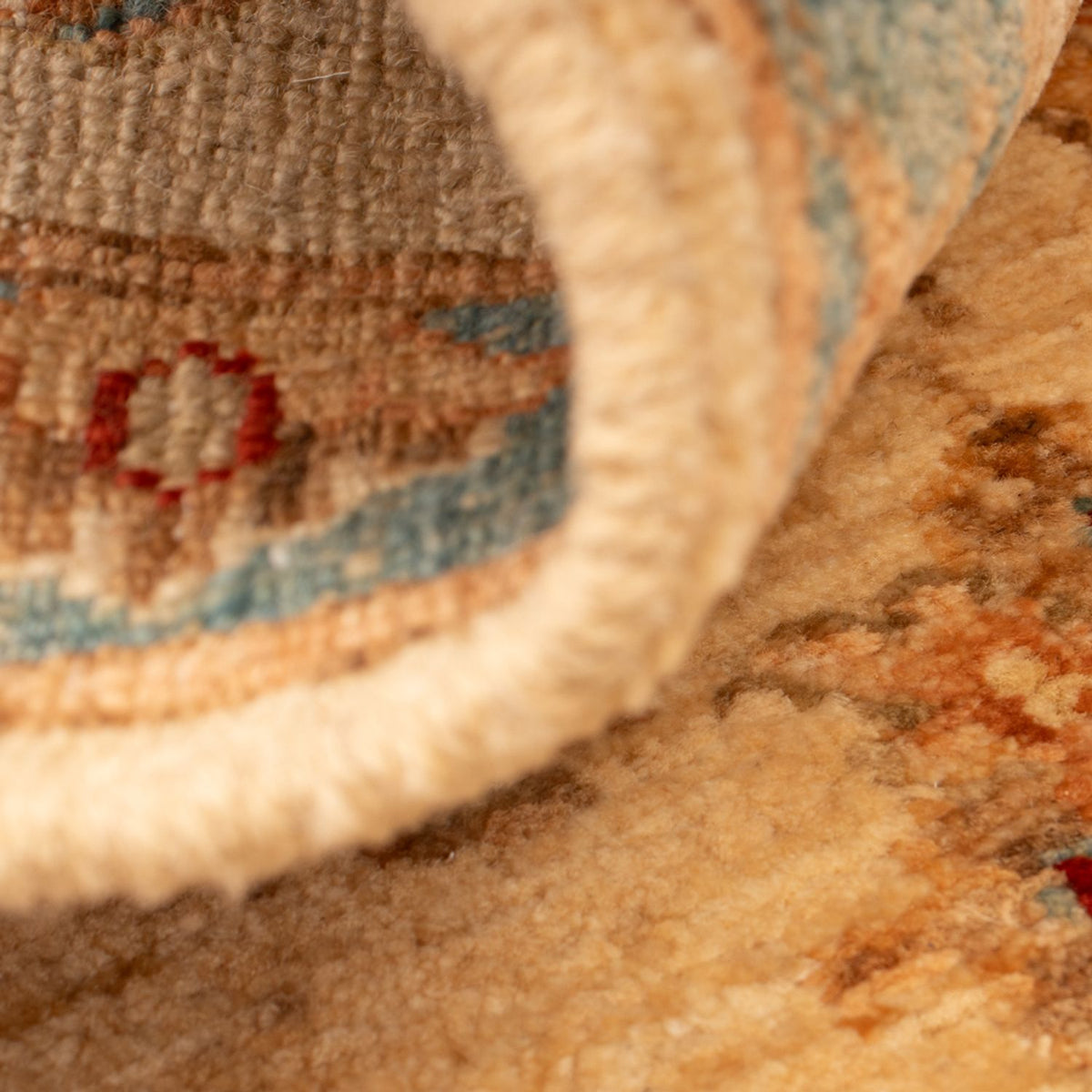 Ziegler Teppich - 65 x 54 cm - beige