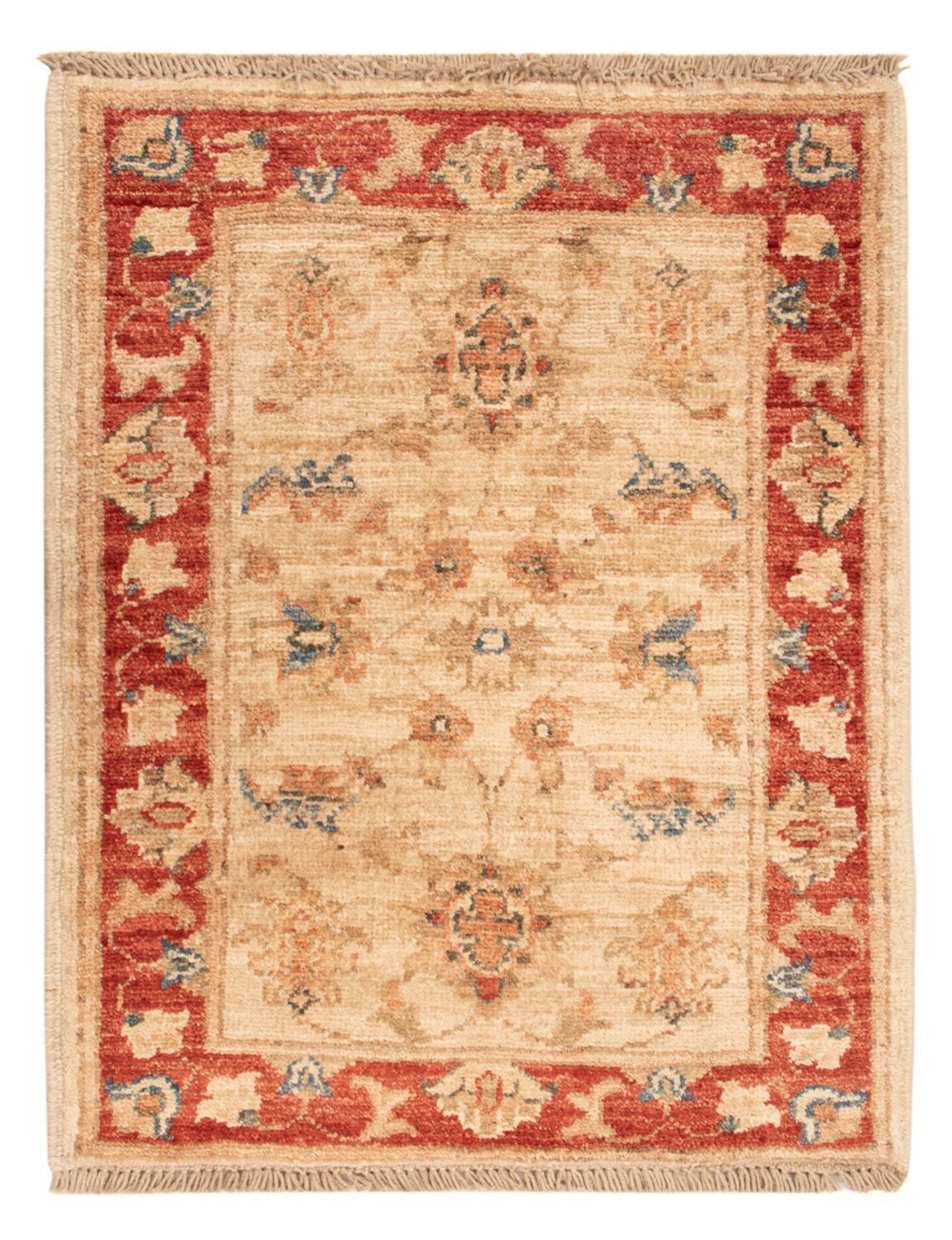 Ziegler Teppich - 67 x 50 cm - beige