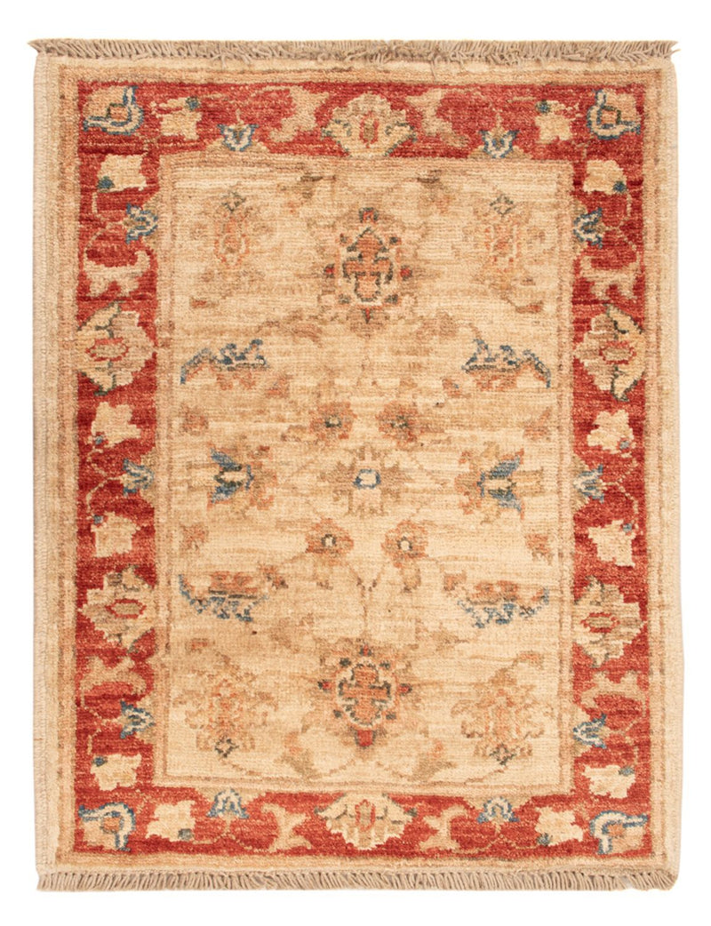 Ziegler Teppich - 67 x 50 cm - beige