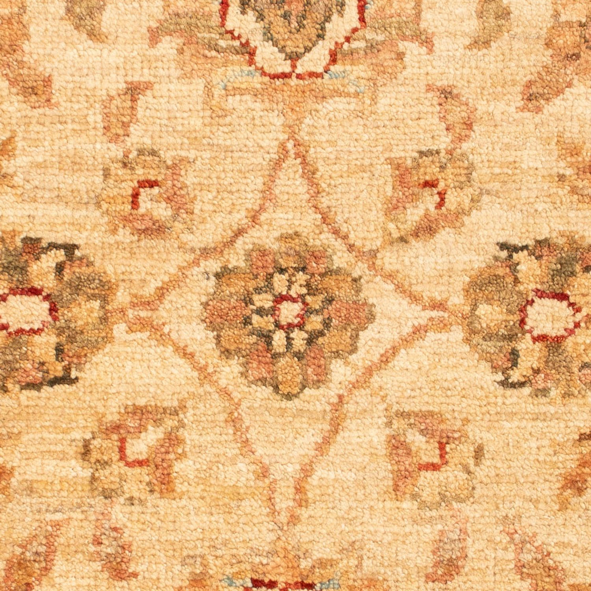 Ziegler Teppich - 76 x 55 cm - beige