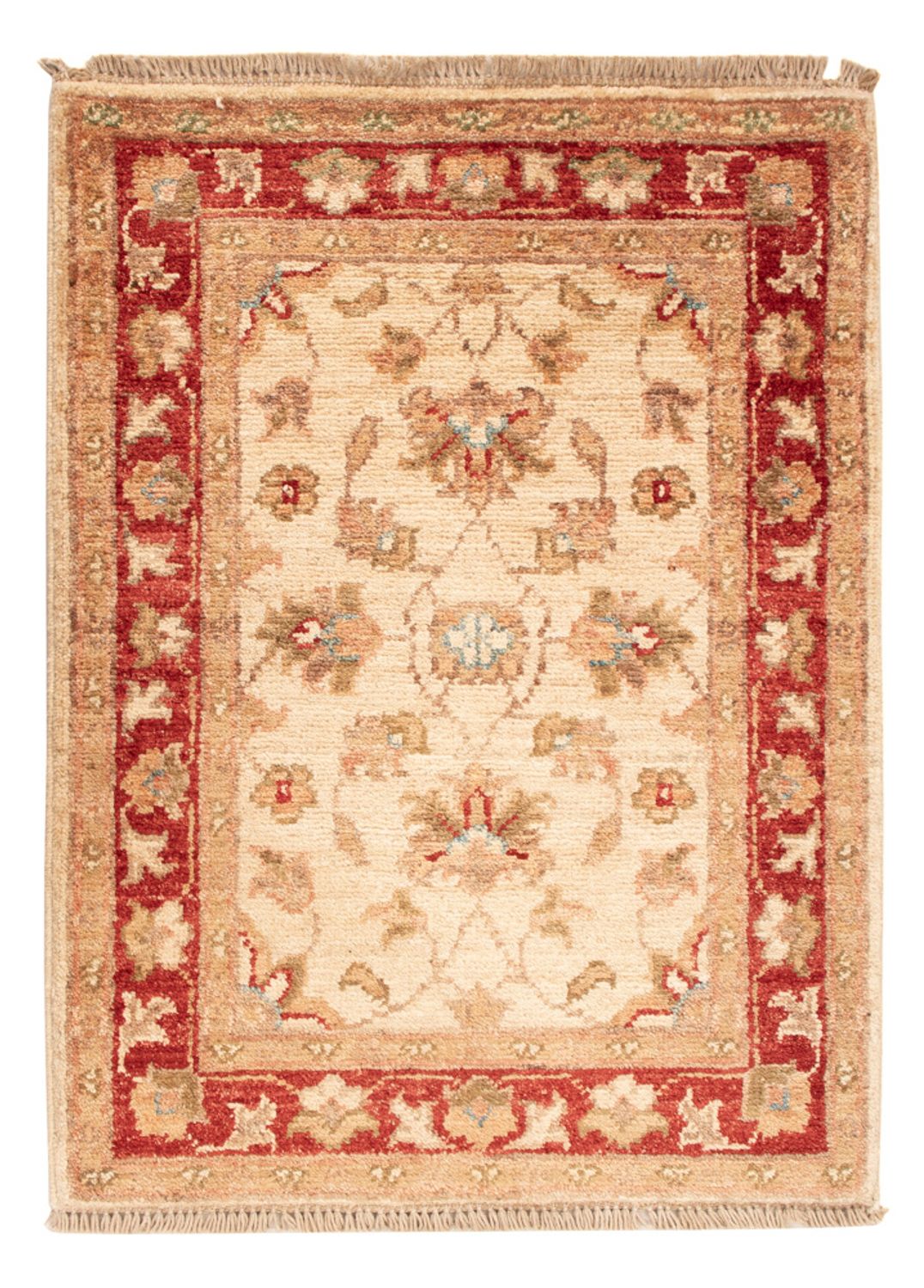 Ziegler Teppich - 70 x 53 cm - beige