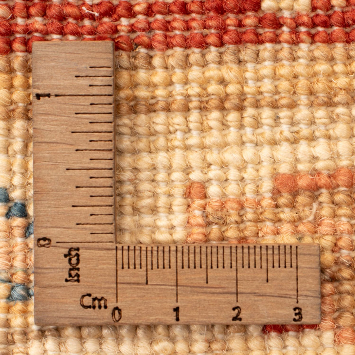 Ziegler Teppich - 69 x 53 cm - rot