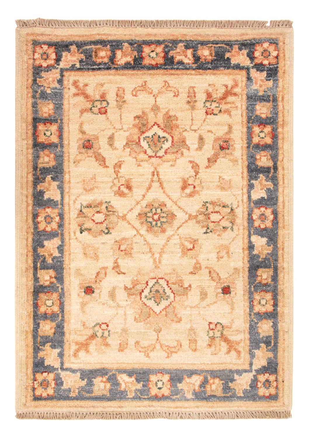 Ziegler Teppich - 76 x 55 cm - beige