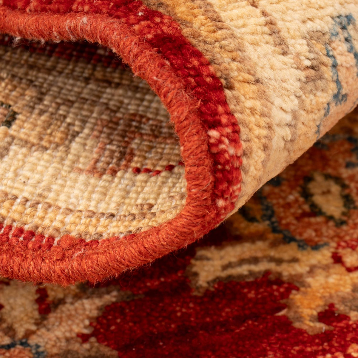 Ziegler Teppich - 70 x 52 cm - rot