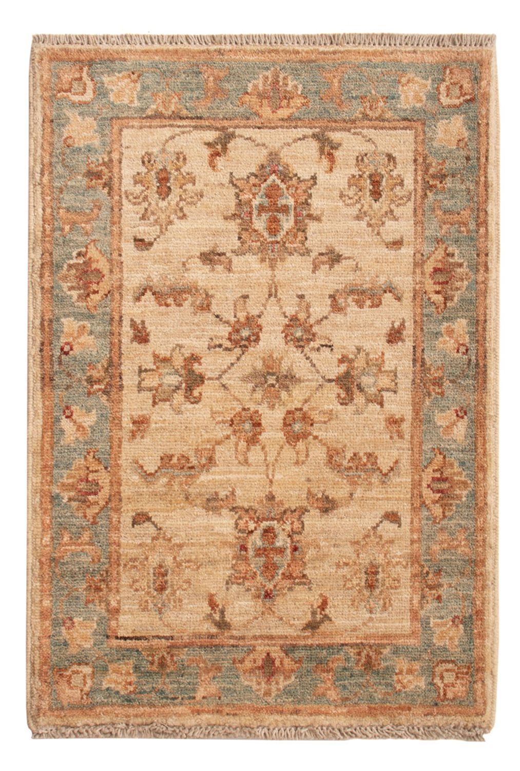 Ziegler Teppich - 70 x 50 cm - beige