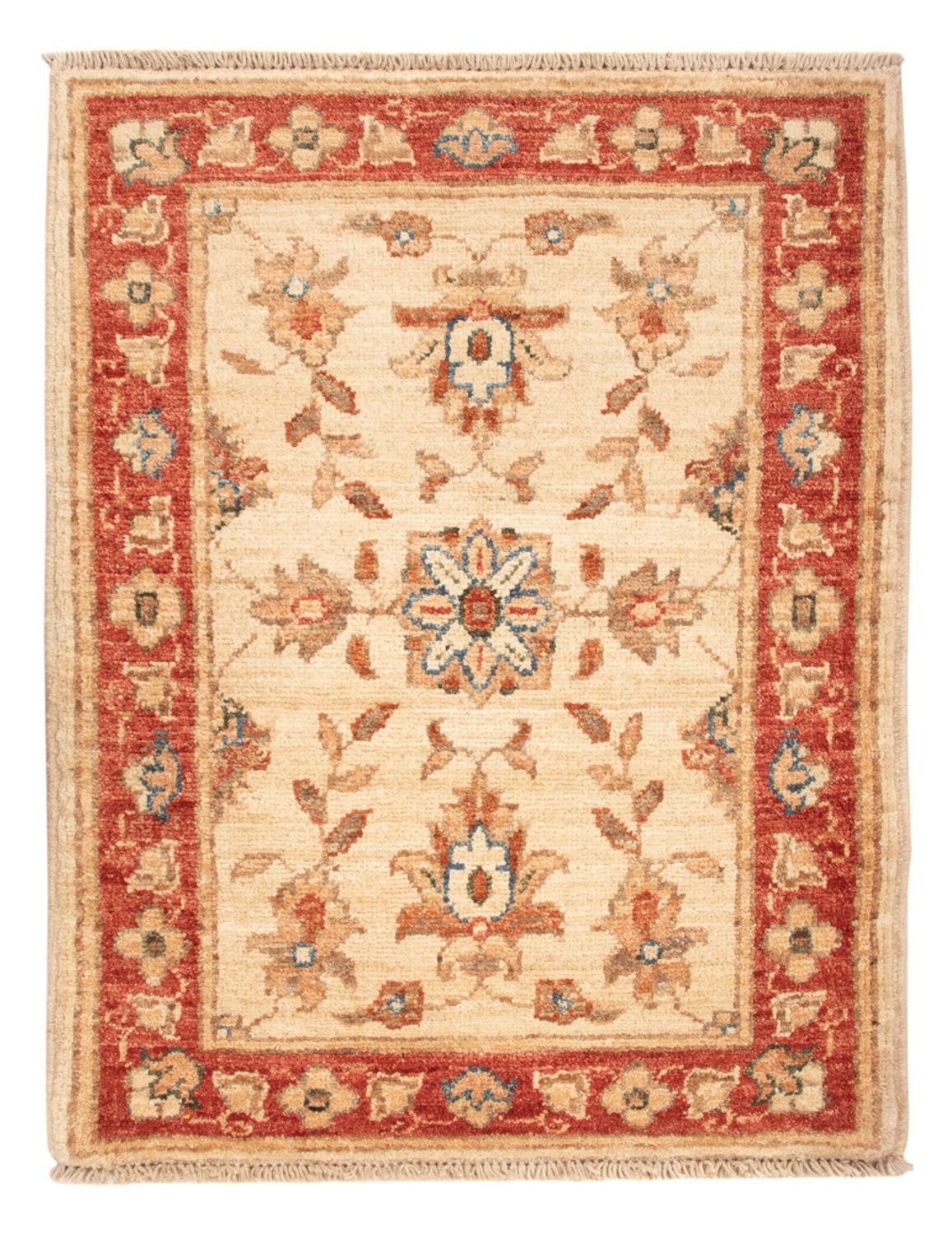 Ziegler Teppich - 71 x 55 cm - beige