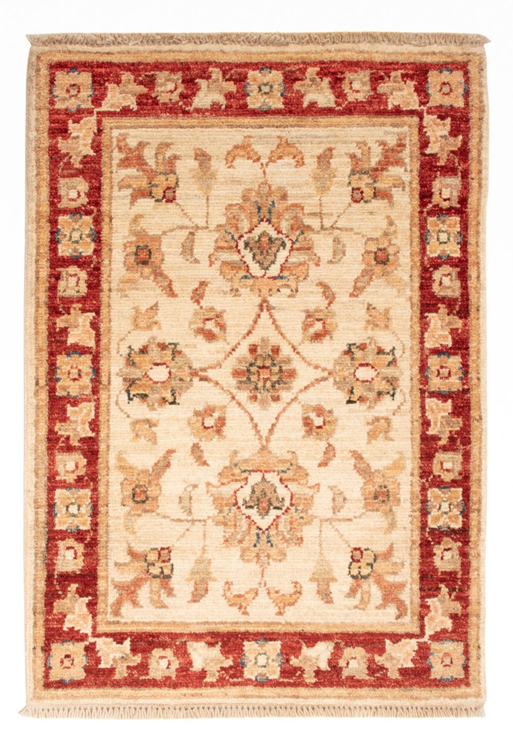 Ziegler Teppich - 72 x 51 cm - beige