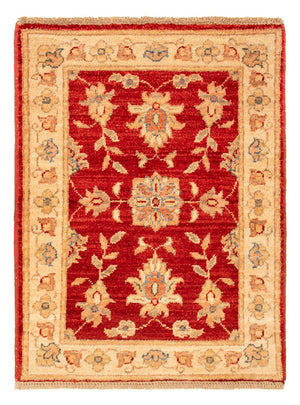 Ziegler Teppich - 70 x 51 cm - rot