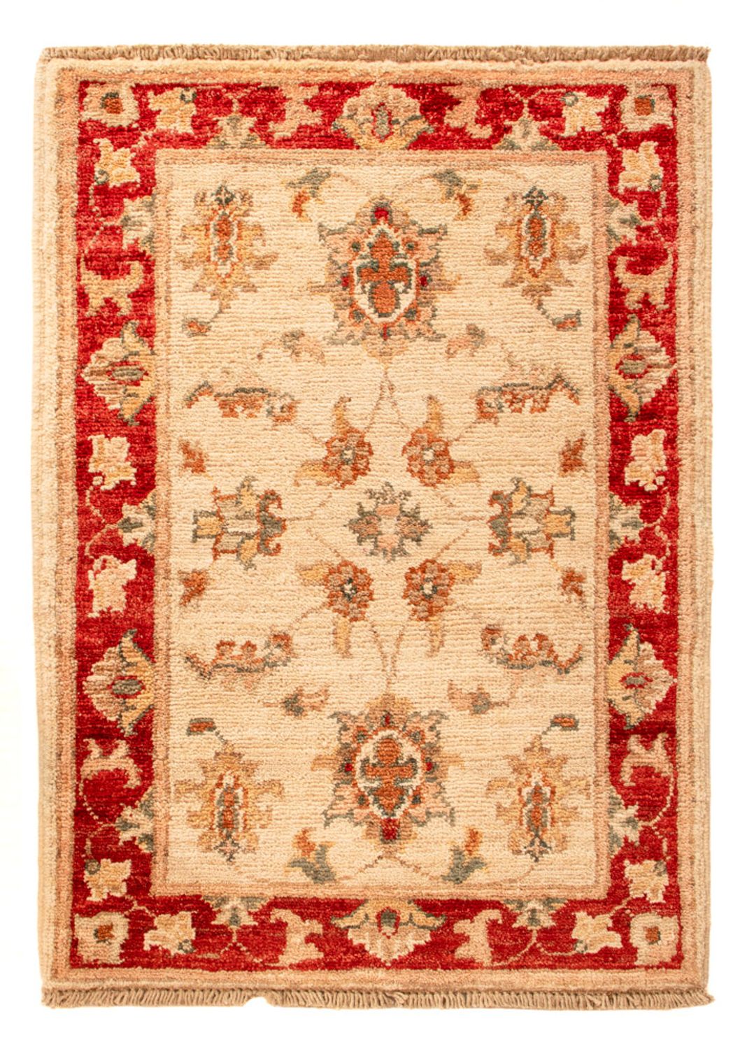 Ziegler Teppich - 70 x 51 cm - beige