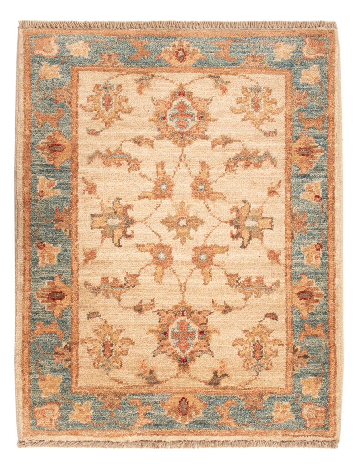 Ziegler Teppich - 65 x 53 cm - beige