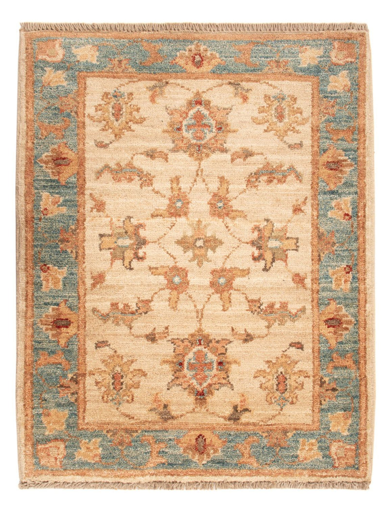 Ziegler Teppich - 65 x 53 cm - beige