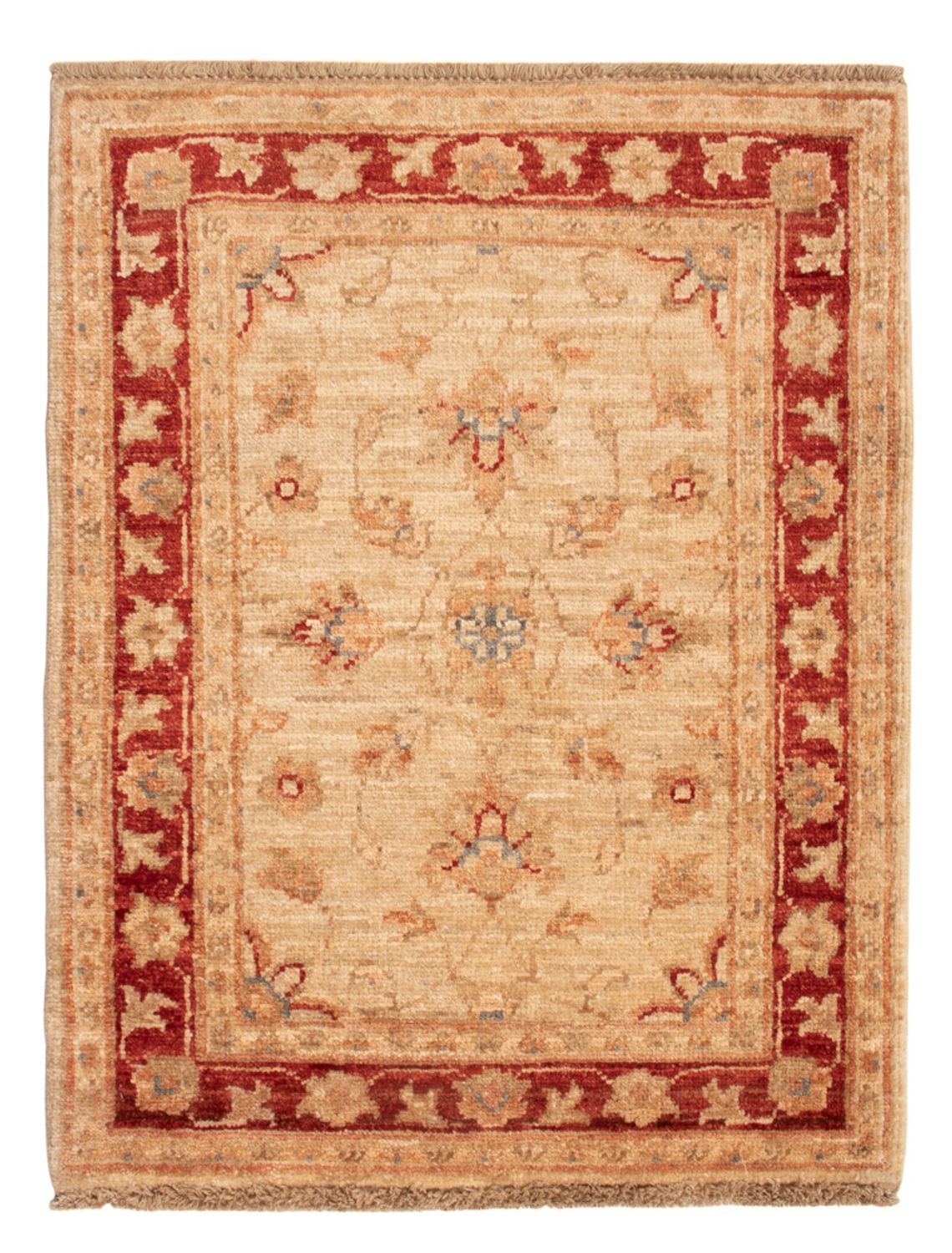 Ziegler Teppich - 70 x 55 cm - beige