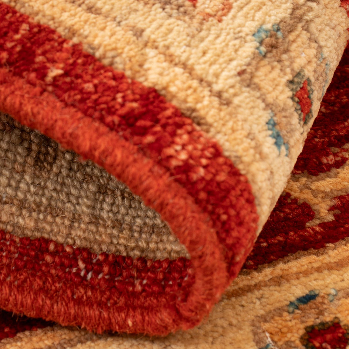 Ziegler Teppich - 66 x 52 cm - rost