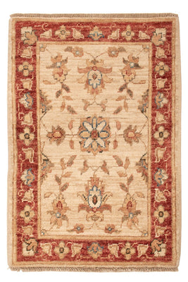 Ziegler Teppich - 67 x 52 cm - beige
