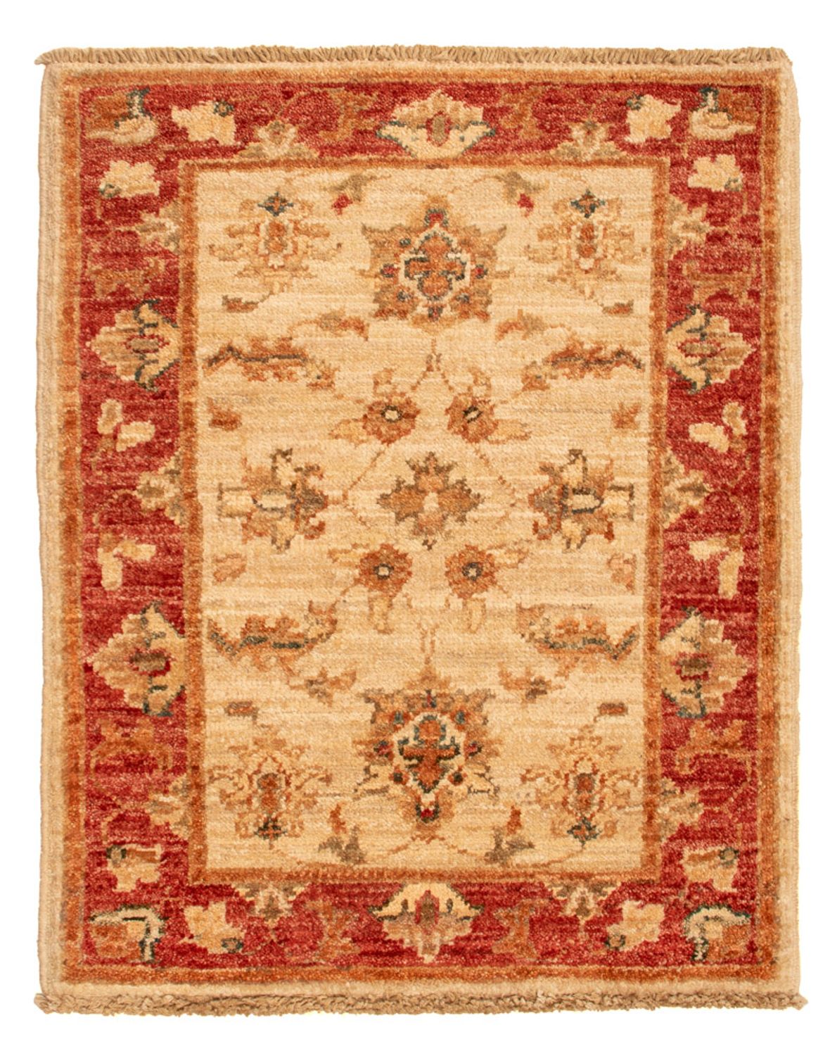 Ziegler Teppich - 68 x 51 cm - beige