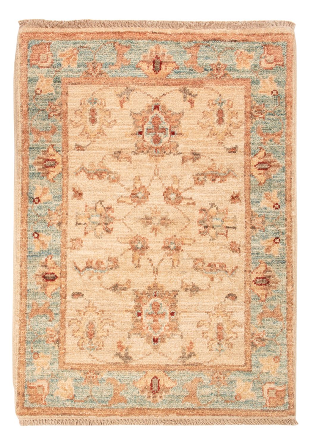 Ziegler Teppich - 72 x 50 cm - beige