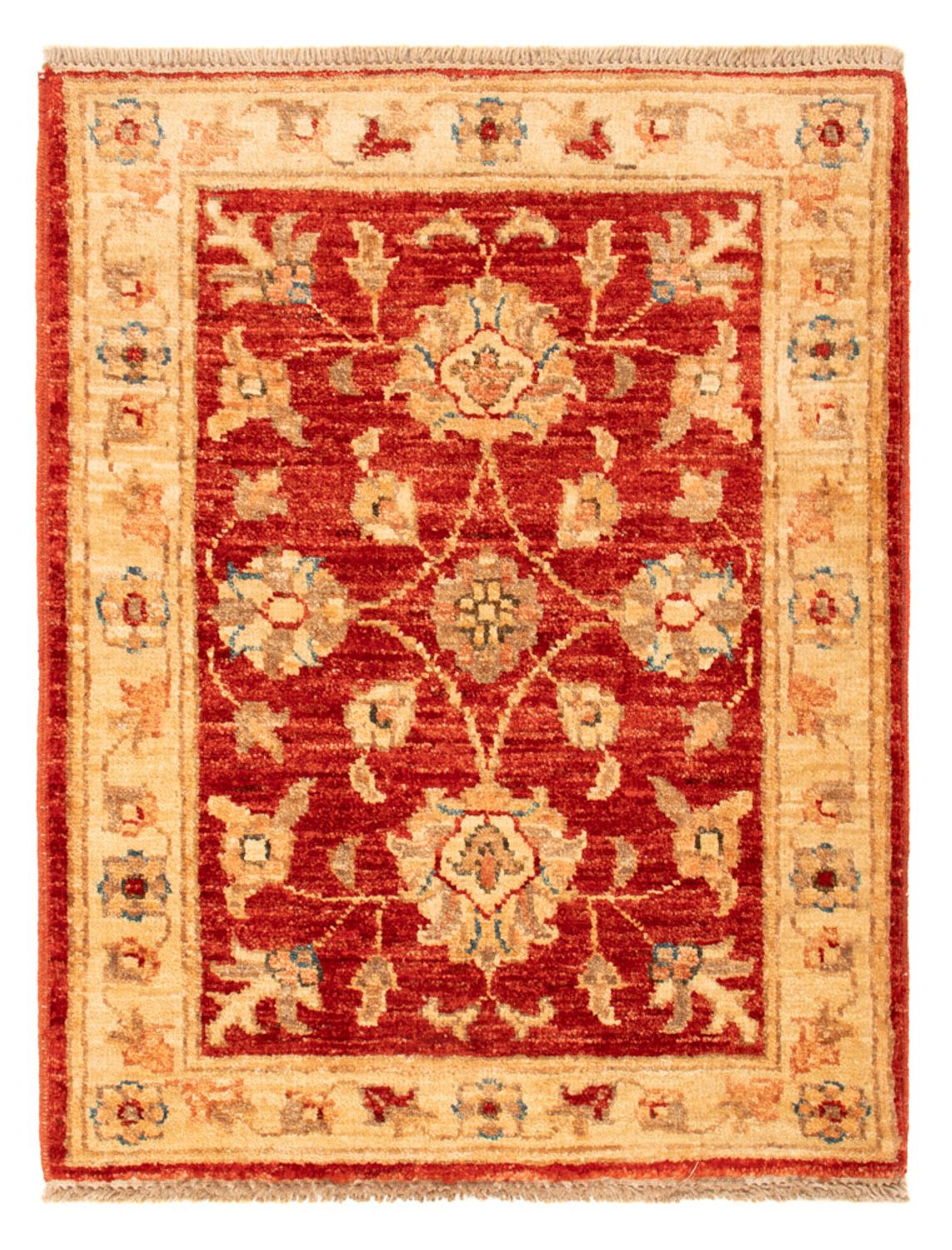 Ziegler Teppich - 65 x 53 cm - rot