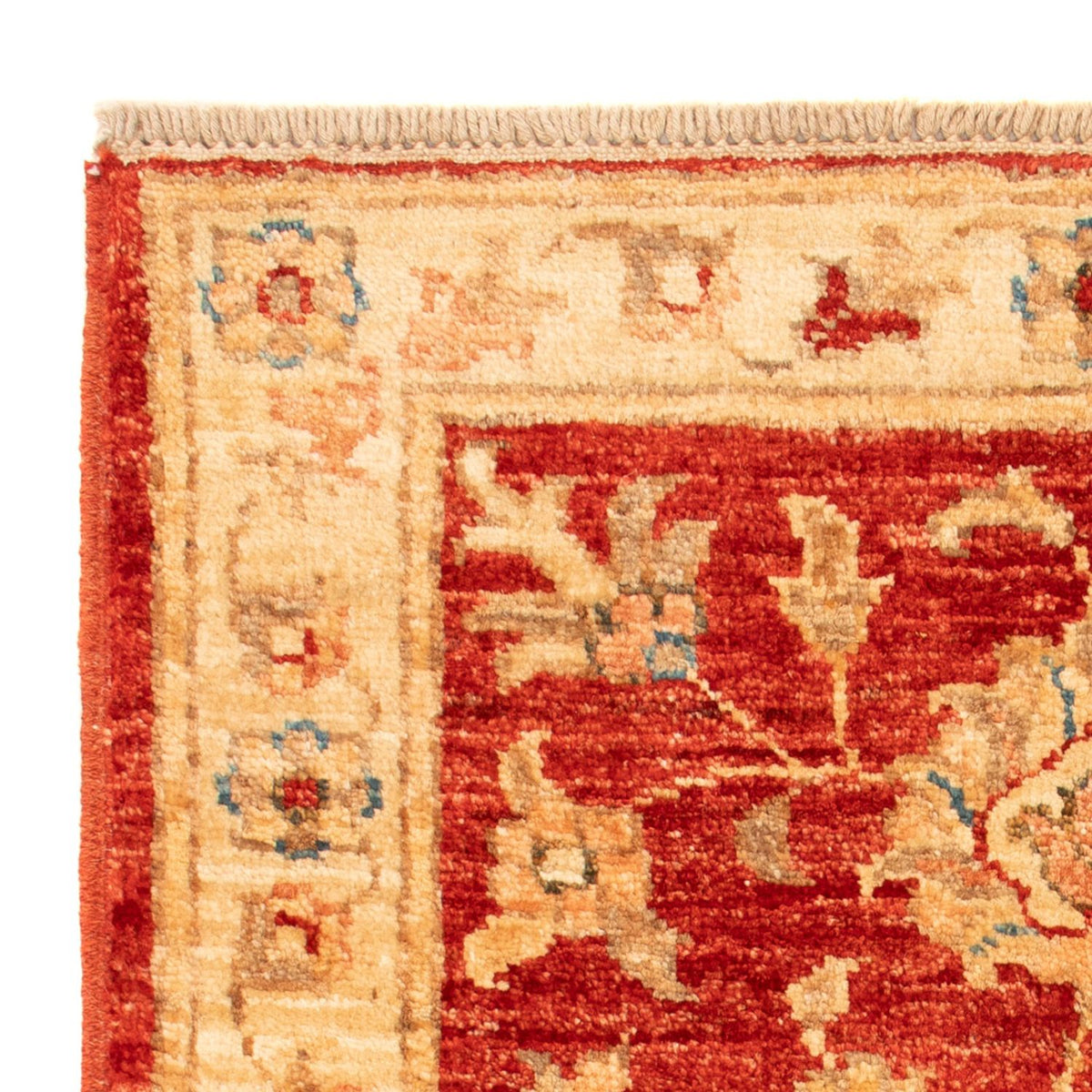 Ziegler Teppich - 65 x 53 cm - rot