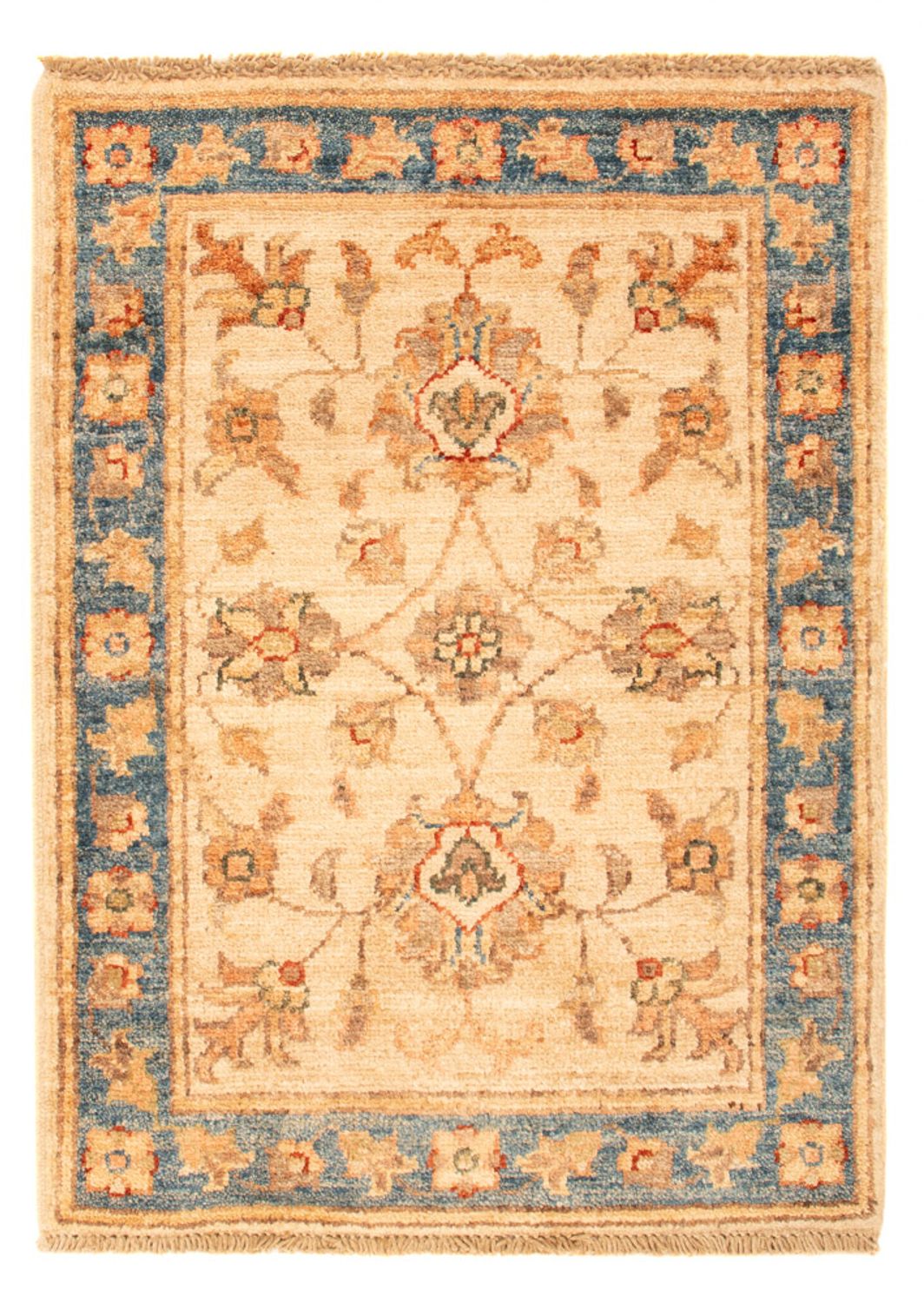 Ziegler Teppich - 69 x 50 cm - beige