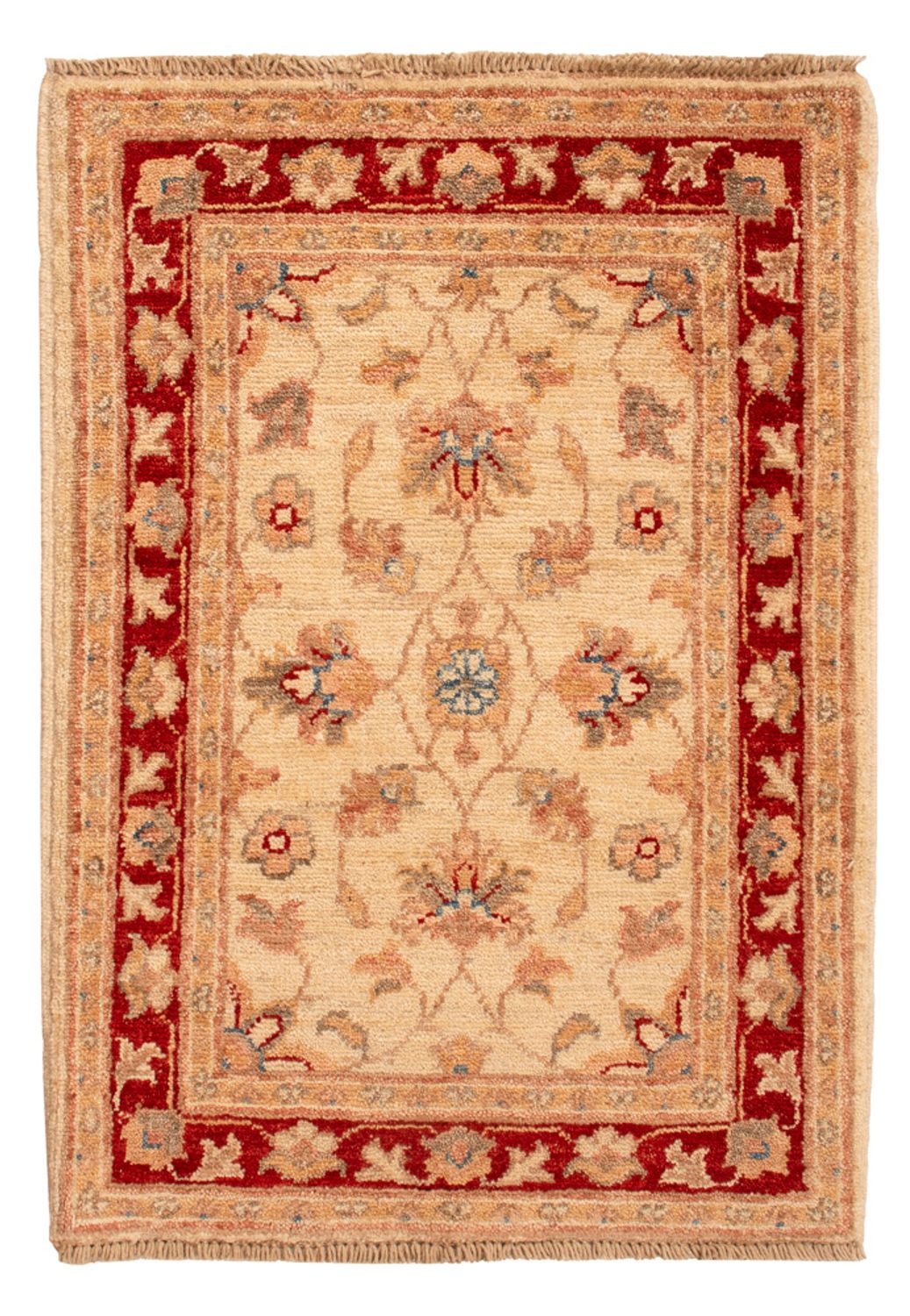 Ziegler Teppich - 72 x 50 cm - beige