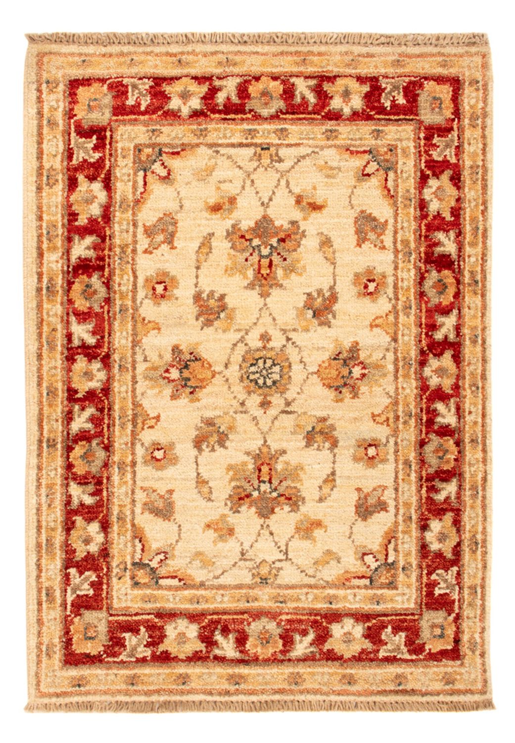 Ziegler Teppich - 74 x 50 cm - beige