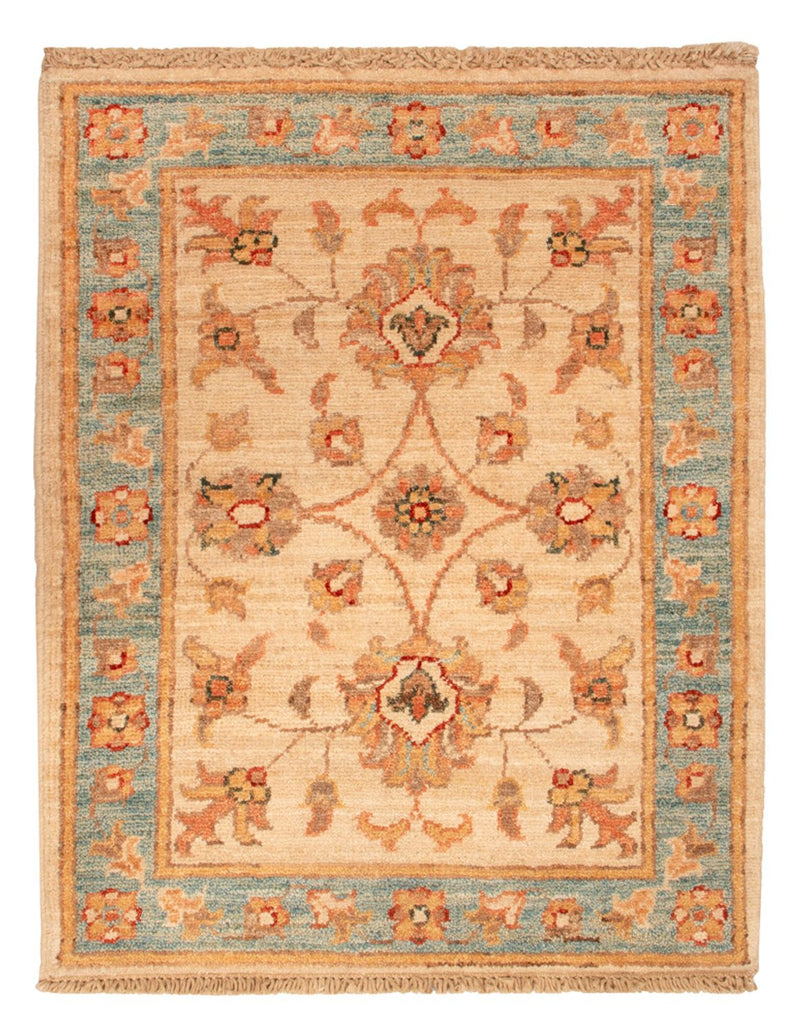 Ziegler Teppich - 67 x 54 cm - beige
