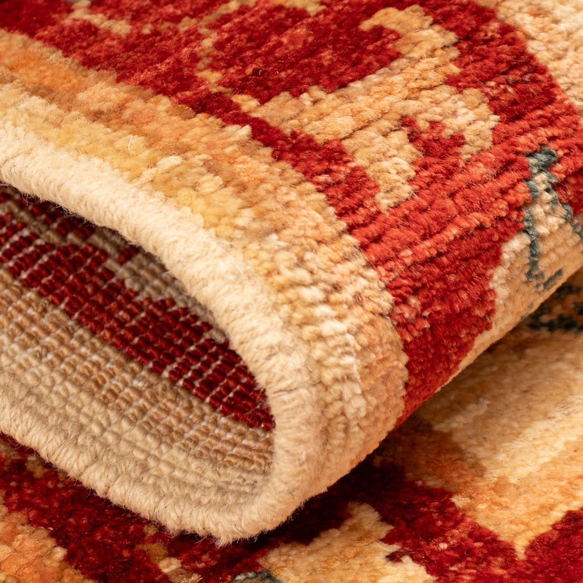 Ziegler Teppich - 71 x 48 cm - beige