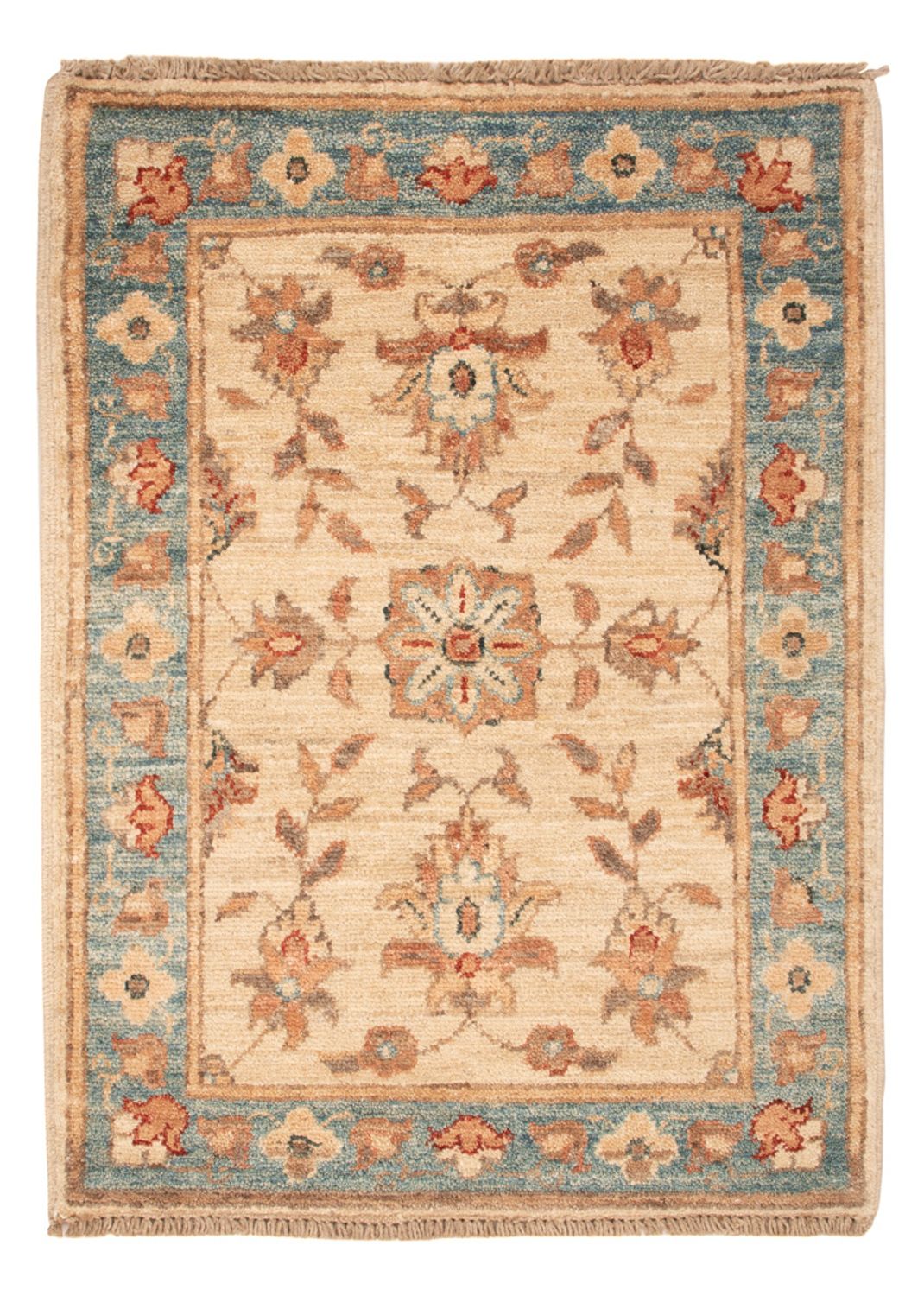 Ziegler Teppich - 69 x 50 cm - beige