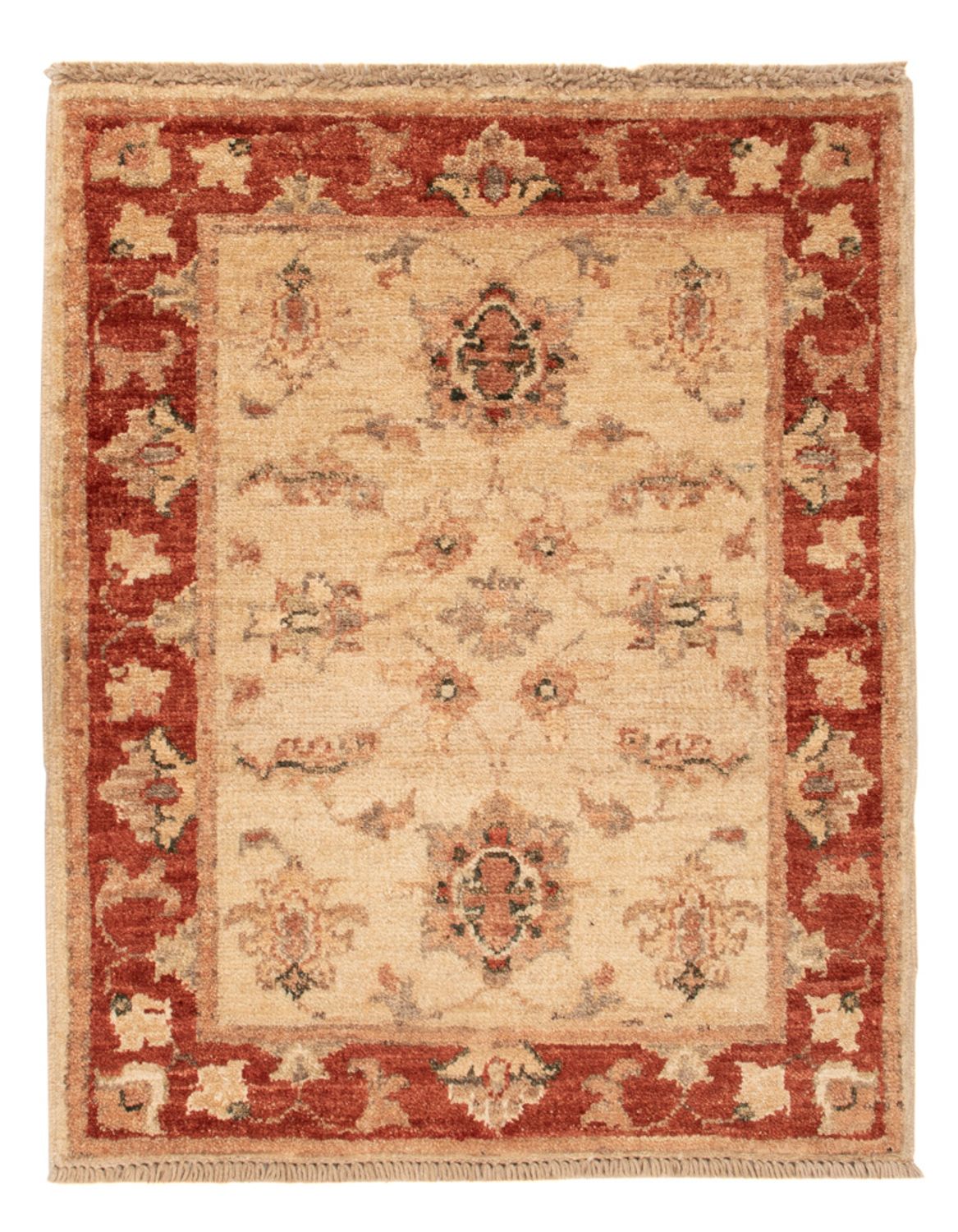 Ziegler Teppich - 65 x 51 cm - beige