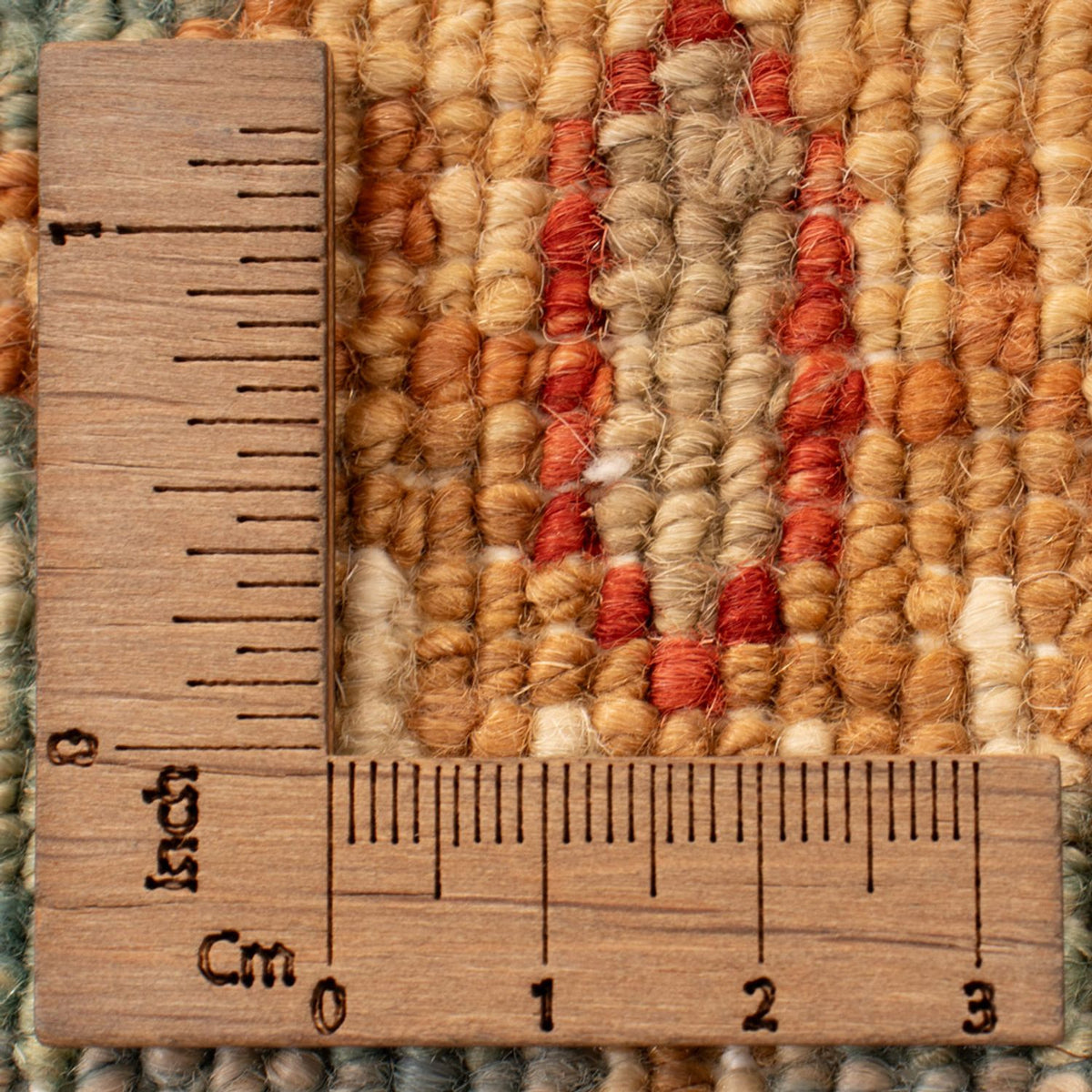 Ziegler Teppich - 74 x 52 cm - beige