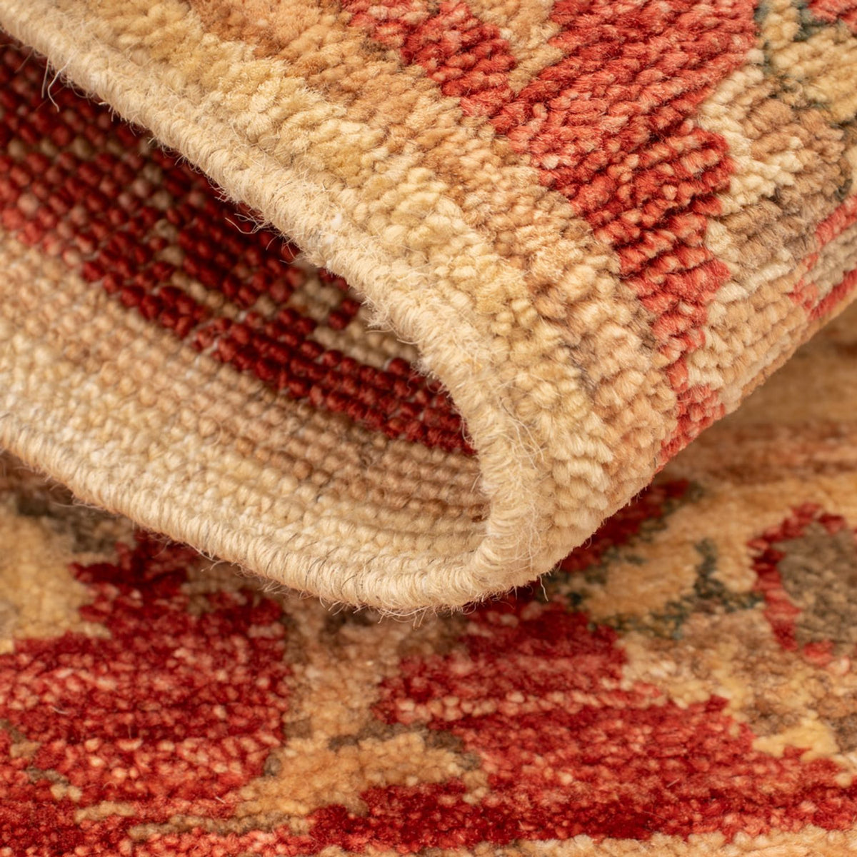 Ziegler Teppich - 65 x 50 cm - beige