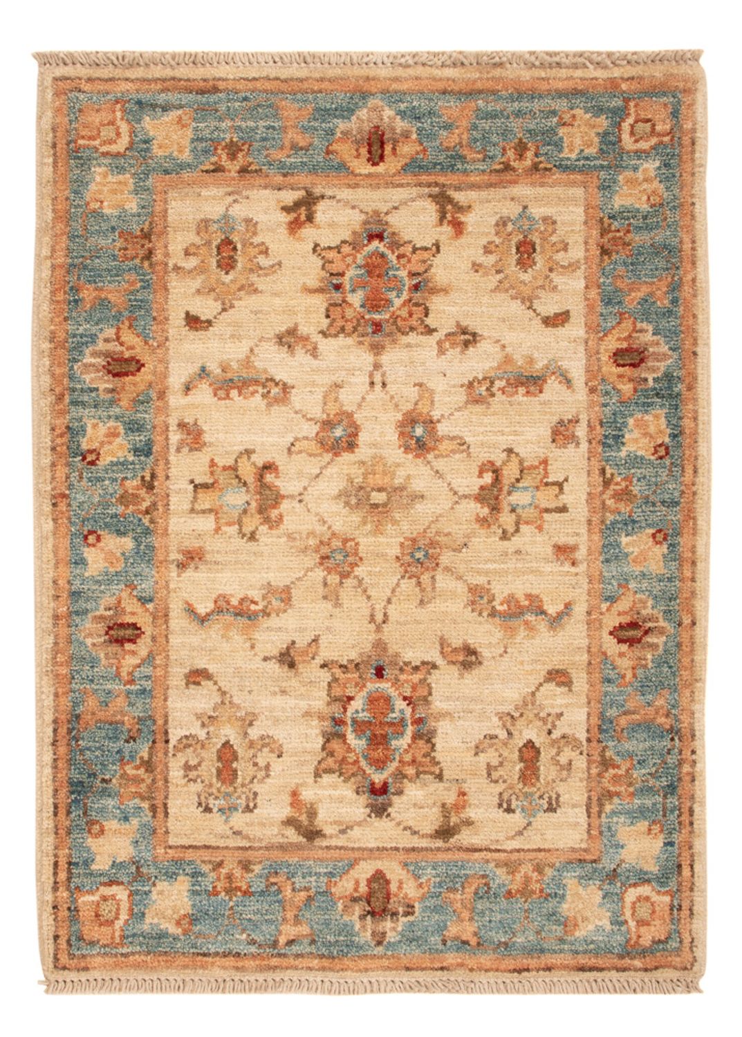 Ziegler Teppich - 70 x 50 cm - beige