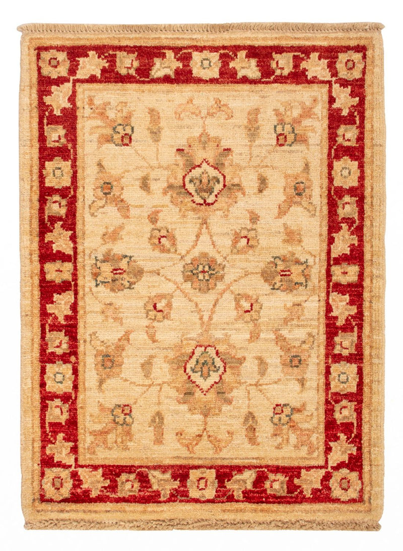 Ziegler Teppich - 70 x 51 cm - beige