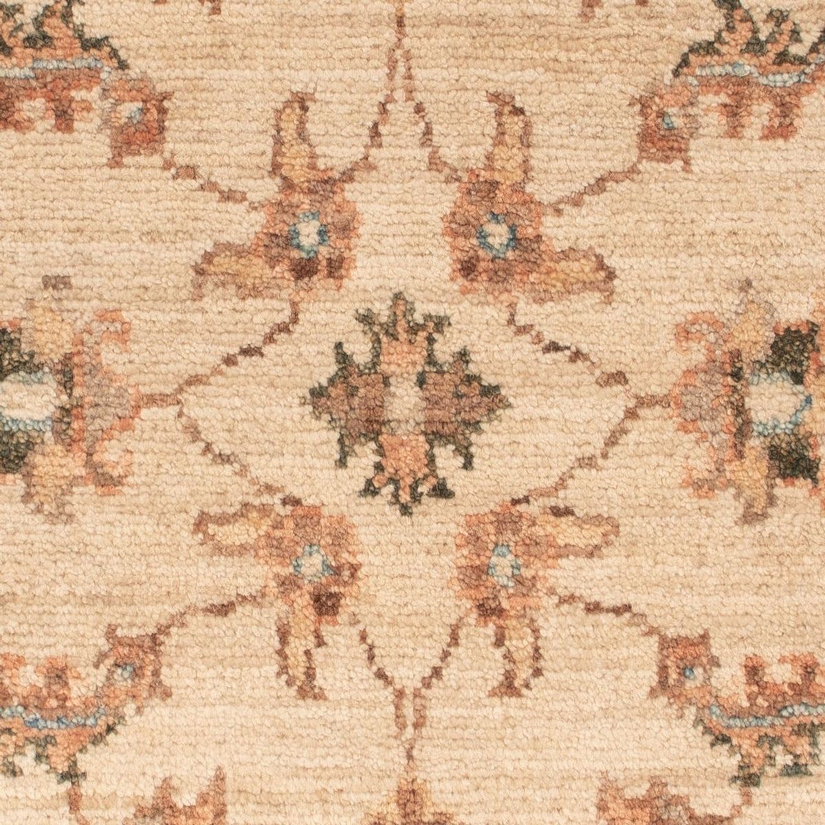 Ziegler Teppich - 69 x 50 cm - beige